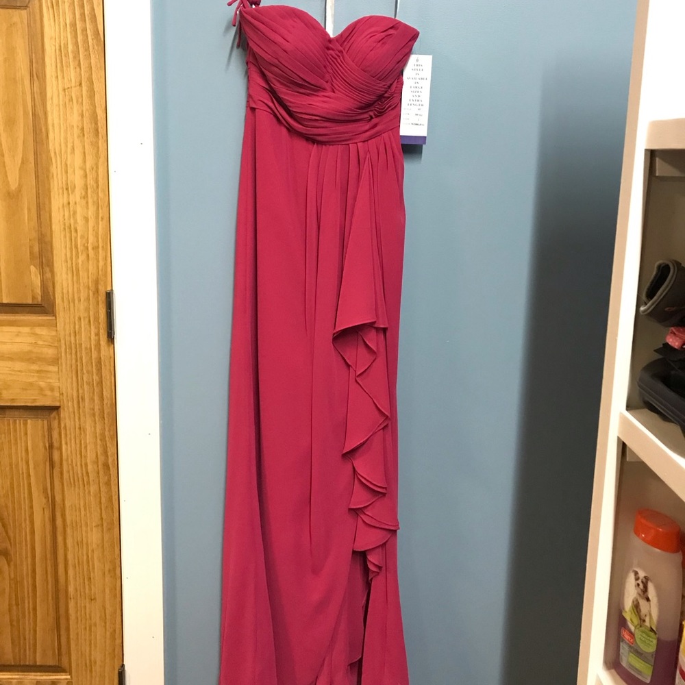 Bill Levkoff “Watermelon” Pink Dress Size 2